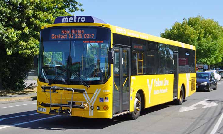 Go Bus MAN 16-240 Designline Enviroline 2244 Yellow Line